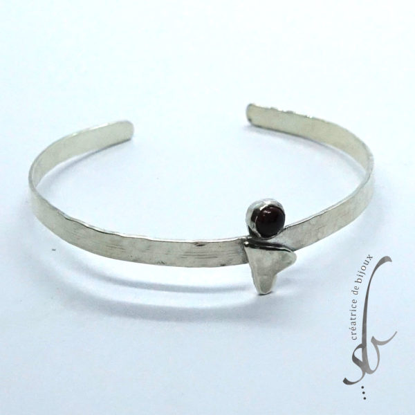 Bracelet coeur et son grenat – Image 5