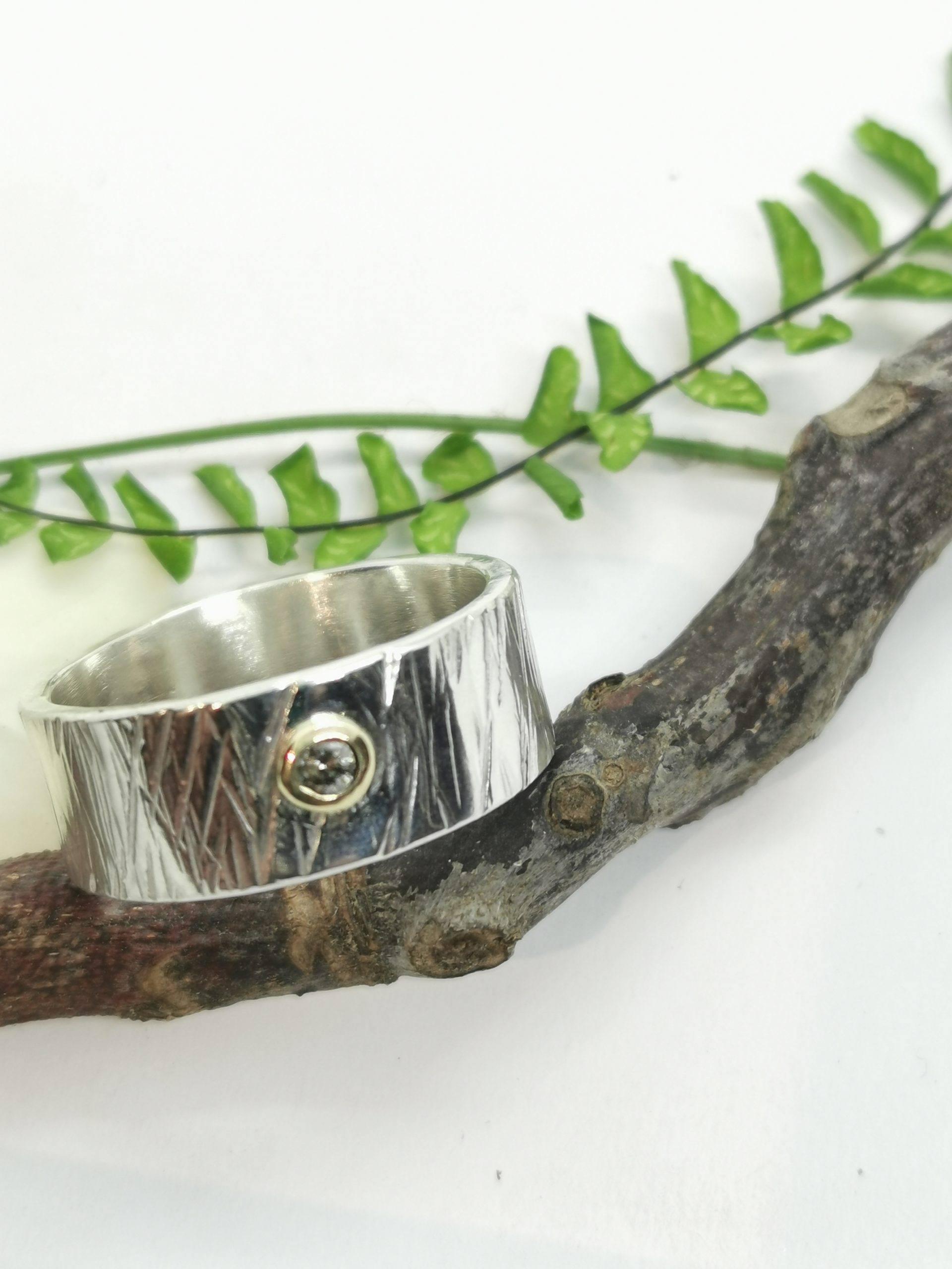 Bracelet argent 925 manchette "Rivière" pour homme – Image 4