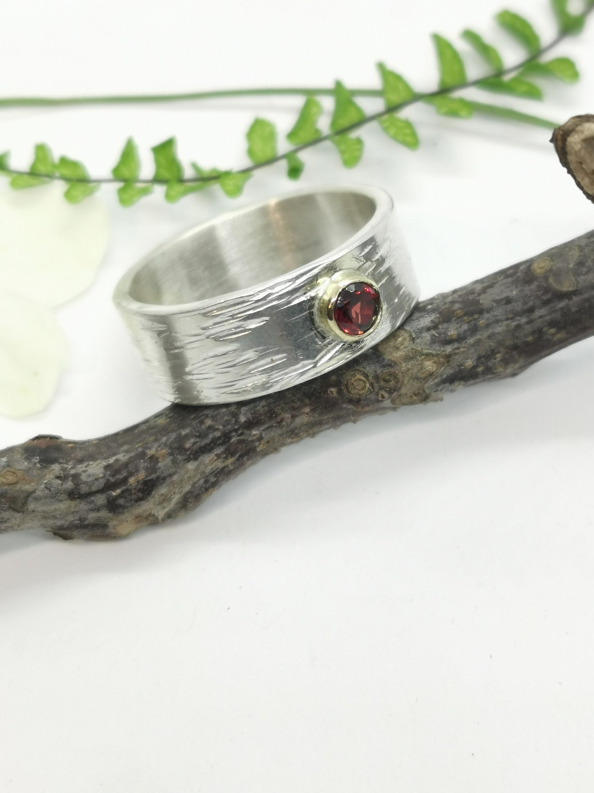 Bracelet argent 925 manchette "Rivière" pour homme – Image 3